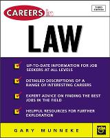 Book Cover for Careers in Law by Gary Munneke