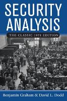 Book Cover for Security Analysis: The Classic 1951 Edition by Benjamin Graham