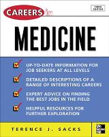 Book Cover for Careers in Medicine, 3rd ed. by Terence Sacks