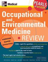 Book Cover for Occupational and Environmental Medicine Review: Pearls of Wisdom by Michael Greenberg