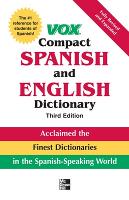 Book Cover for Vox Compact Spanish & English Dictionary, 3E (HC) by Vox