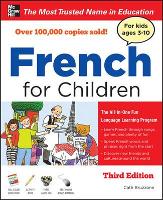 Book Cover for French for Children with Three Audio CDs, Third Edition by Catherine Bruzzone