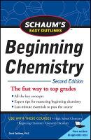 Book Cover for Schaum's Easy Outline of Beginning Chemistry, Second Edition by David Goldberg