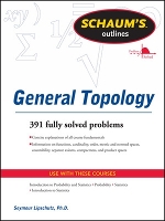 Book Cover for Schaums Outline of General Topology by Seymour Lipschutz