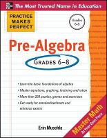 Book Cover for Practice Makes Perfect Pre-Algebra by Erin Muschla