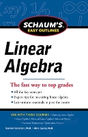 Book Cover for Schaums Easy Outline of Linear Algebra Revised by Seymour Lipschutz, Marc Lipson