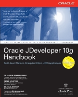 Book Cover for Oracle JDeveloper 10g Handbook by Avrom RoyFaderman, Peter Koletzke, Paul Dorsey