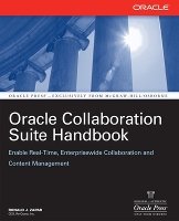 Book Cover for Oracle Collaboration Suite Handbook by Ronald Zapar