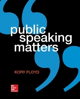 Book Cover for Create Only Public Speaking Matters by Kory Floyd