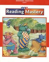 Book Cover for Reading Mastery Classic Level 1, Behavioral Objectives by McGraw Hill