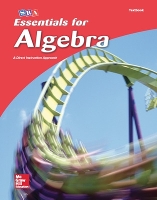 Book Cover for Essentials for Algebra, Student Textbook by McGraw Hill