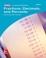 Book Cover for Corrective Mathematics Fractions, Decimals, and Percents, Workbook by McGraw Hill
