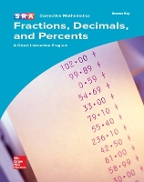 Book Cover for Corrective Mathematics Fractions, Decimals, and Percents, Additional Answer Key by McGraw Hill