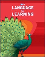 Book Cover for Language for Learning, Series Guide by McGraw Hill