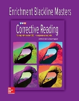 Book Cover for Corrective Reading Comprehension Level B2, Enrichment Blackline Master by McGraw Hill