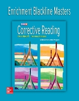 Book Cover for Corrective Reading Decoding Level B1, Enrichment Blackline Master by McGraw Hill