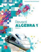 Book Cover for Reveal Algebra 1, Interactive Student Edition, Volume 1 by McGraw Hill