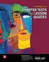 Book Cover for Sociology & You, Chapter Tests and Lesson Quizzes by McGraw Hill