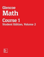 Book Cover for Glencoe Math, Course 1, Student Edition, Volume 2 by McGraw Hill