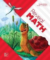 Book Cover for Reveal Math, Grade 1, Teacher Edition, Volume 1 by McGraw Hill