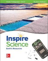 Book Cover for Inspire Science: Integrated G7 Write-In Student Edition Unit 3 by McGraw Hill