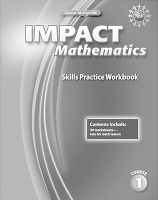 Book Cover for IMPACT Mathematics, Course 1, Skills Practice Workbook by McGraw Hill