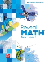 Book Cover for Reveal Math Course 1, Interactive Student Edition, Volume 2 by McGraw Hill