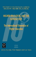 Book Cover for Higher Education and the Nation State by Jeroen Huisman