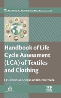 Book Cover for Handbook of Life Cycle Assessment (LCA) of Textiles and Clothing by Subramanian Senthilkannan Director  Head of Sustainability, SgT  API, Hong Kong Muthu