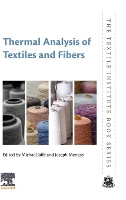 Book Cover for Thermal Analysis of Textiles and Fibers by Michael (Research Professor, New Jersey Institute of Technology, USA) Jaffe