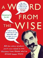 Book Cover for A Word From the Wise by Rosemarie Jarski