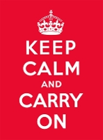 Book Cover for Keep Calm and Carry On by 