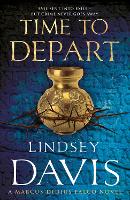 Book Cover for Time To Depart by Lindsey Davis