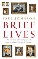 Book Cover for Brief Lives by Paul Johnson