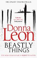 Book Cover for Beastly Things by Donna Leon