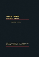 Book Cover for Security Markets by Darrell Duffie