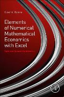 Book Cover for Elements of Numerical Mathematical Economics with Excel by Giovanni (Independent Financial Advisor) Romeo