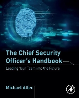 Book Cover for The Chief Security Officer’s Handbook by Michael (Michael Allen, Chief Security Officer, Financial Services, Toronto, Canada) Allen