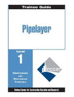 Book Cover for Pipelayer Trainee Guide, Level 1 by NCCER