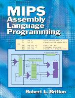 Book Cover for MIPS Assembly Language Programming by Robert Britton