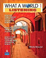 Book Cover for WHAT A WORLD 1 LISTENING 1/E STUDENT BOOK 247389 by Milada Broukal