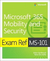 Book Cover for Exam Ref MS-101 Microsoft 365 Mobility and Security by Brian Svidergol, Robert Clements