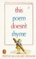 Book Cover for This Poem Doesn't Rhyme by Gerard Benson