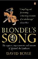 Book Cover for Blondel's Song by David Boyle