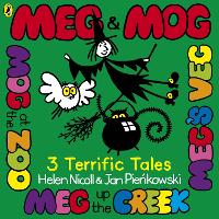 Book Cover for Meg & Mog: Three Terrific Tales by Helen Nicoll