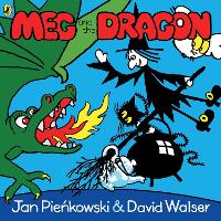 Book Cover for Meg and the Dragon by David Walser