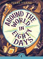 Book Cover for Around the World in Eighty Days by Jules Verne