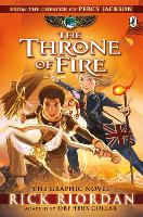 Book Cover for The Throne of Fire: The Graphic Novel (The Kane Chronicles Book 2) by Rick Riordan