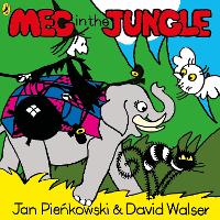 Book Cover for Meg in the Jungle by David Walser