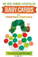Book Cover for Very Hungry Caterpillar Baby Cards for Milestone Moments by Eric Carle